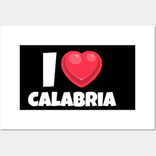 I love Calabria Posters and Art